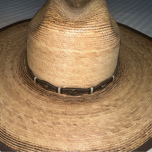 Cody James Men’s Ponderosa Straw Hat 7 1/8 - Picture 4 of 9